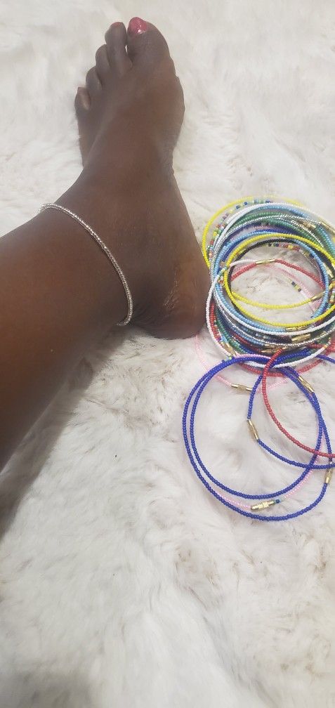 Beaded Anklets 