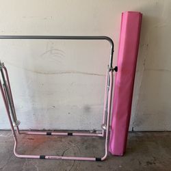 Girls gymnastic equipment