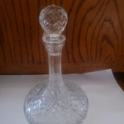 Vintage Crystal Decanter Barware
