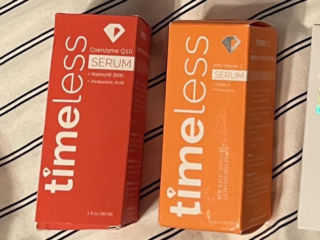 Timeless Vitamin C and Coenzyme Q10 Serums