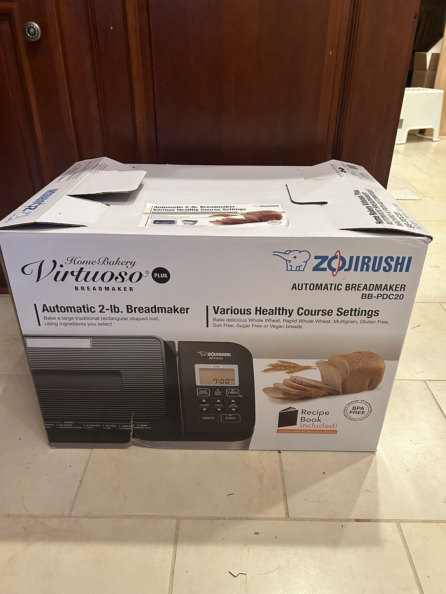 Bread Maker Zojirushi Virtuoso PLUS