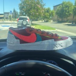 Nike Blazer Low Sacai KAWS 'Team Red