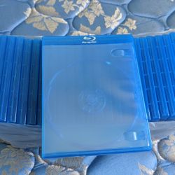 Single Disc Blu-Ray Disc Cases - 25 Pack