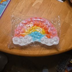 Rainbow Pop It Purse