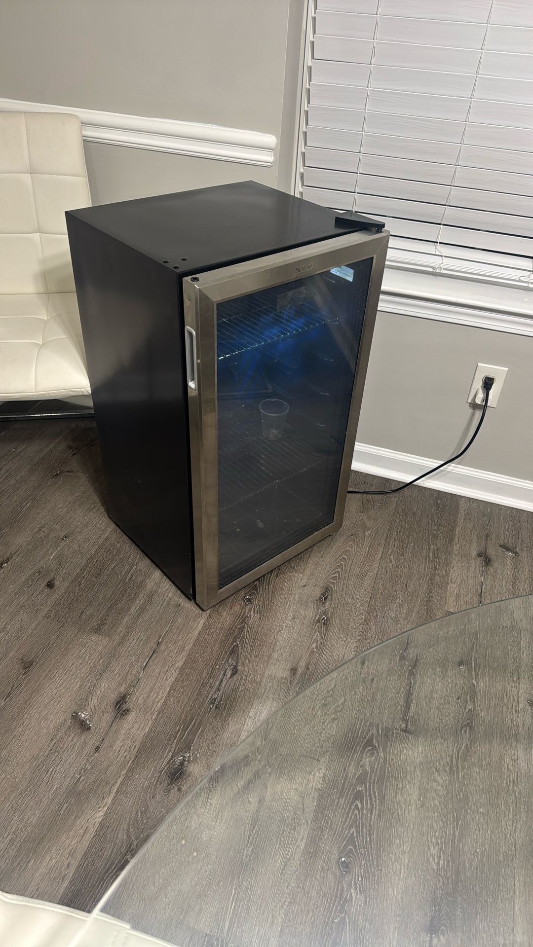 SEE THROUGH MINI FRIDGE