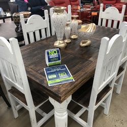 7 Piece Dining Table Set 