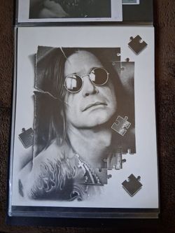 Ozzy Graphite Drawing