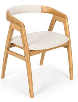 Bamboo Accent Chair, Modern Painted Leisure Chair For Sale $39.00 50%+ OFF Retail $79.99 NEW IN BOX