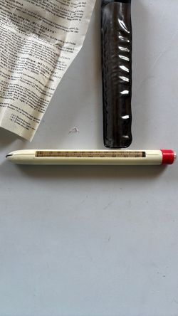 Vintage Meilograph Map Measuring Tool and compass