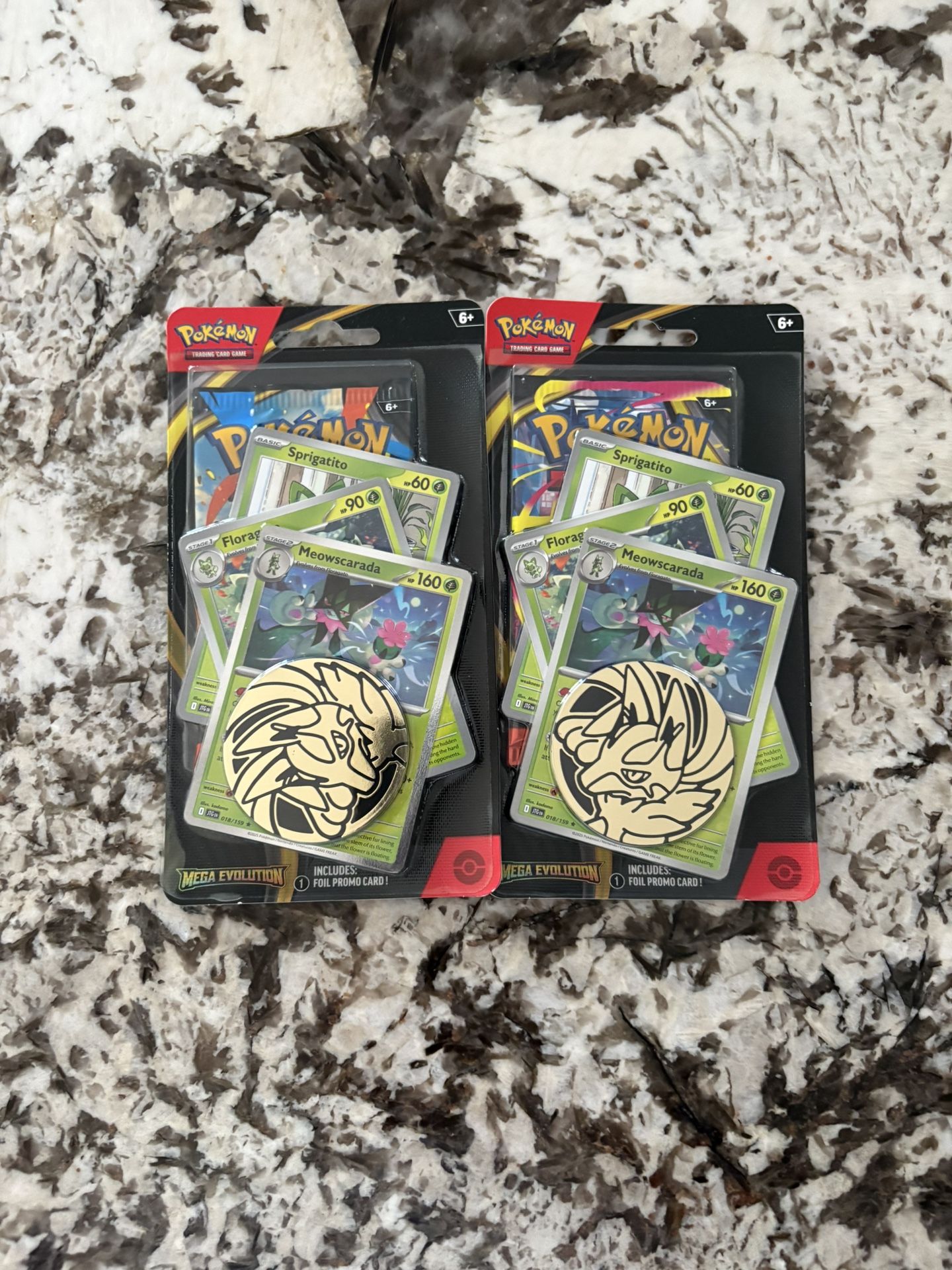 Pokémon Mega Evolutions Coin Pack Sealed $15