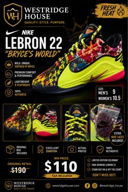 Nike LeBron 22 "Bryce's World" Sneakers