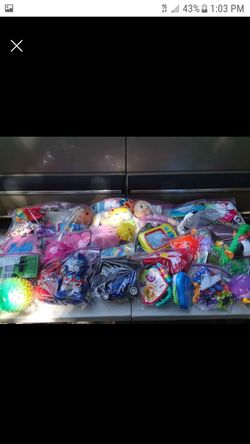 assorted kid's toys(40 bags)plus loose pieces $140 or best offer not separating