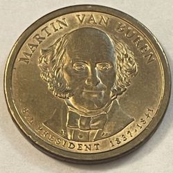 2008 Marten Van Buren Dollar Coin