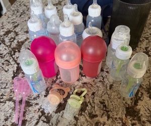 Baby bottles free with purchase