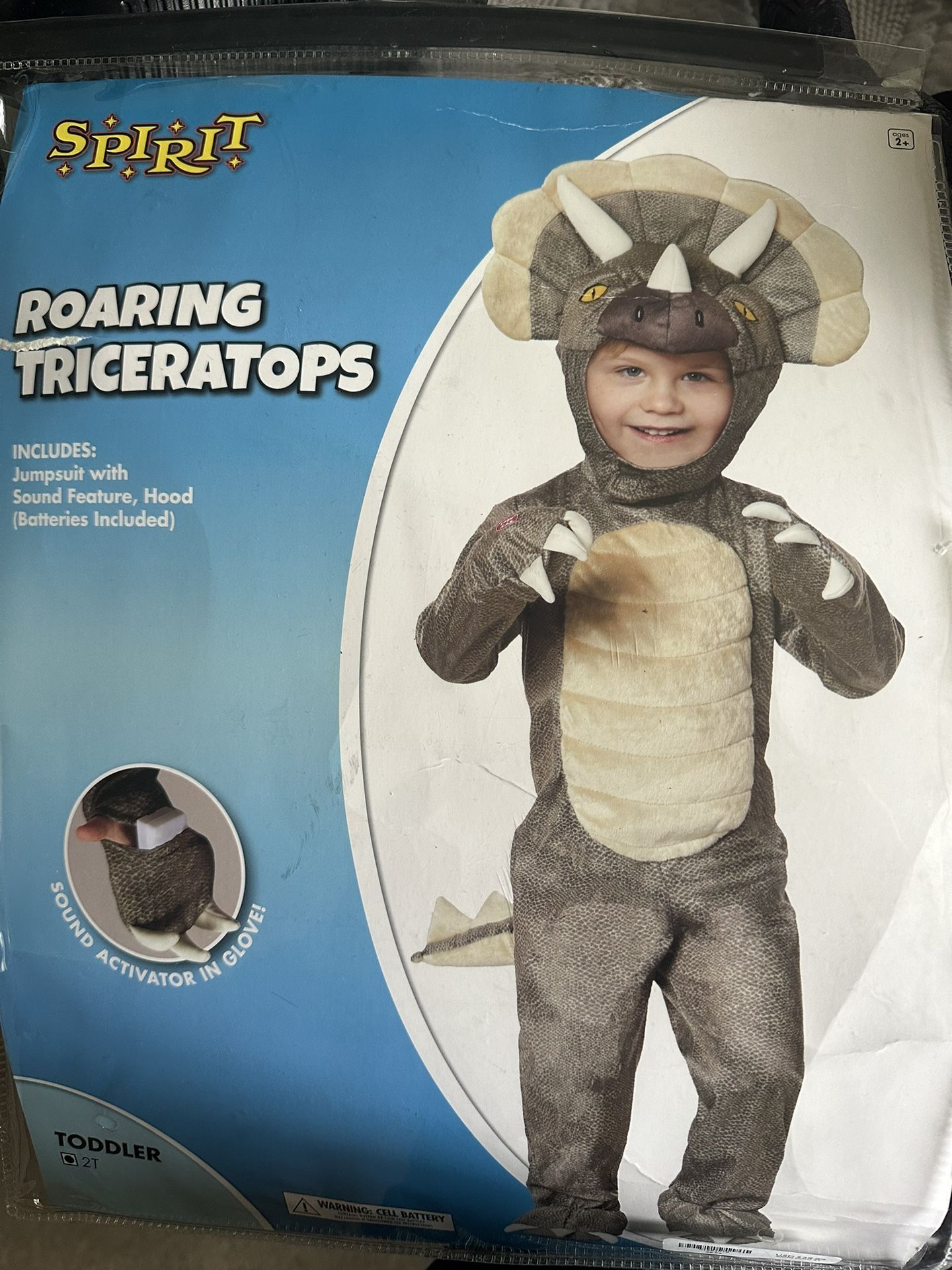 dinosaur costume size 2T