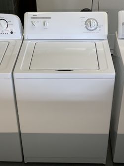 Kenmore super capacity plus washer 1 year warranty