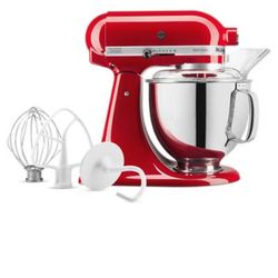 Kitchen Aid 4.5 Qt Mixer + 10 Attachments 