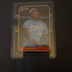 Bo Jackson Rated Rookie 1987 Donruss #35