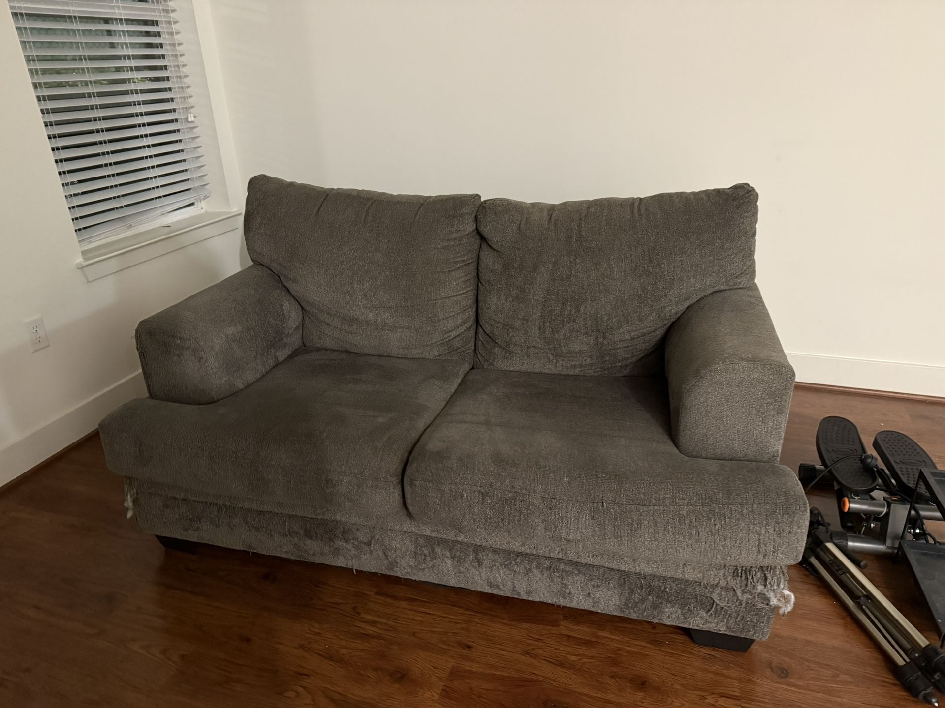 Loveseat (2-seat) Couch - Gray - From Ashley Furniture