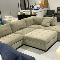 3pc Fabric Sectional 