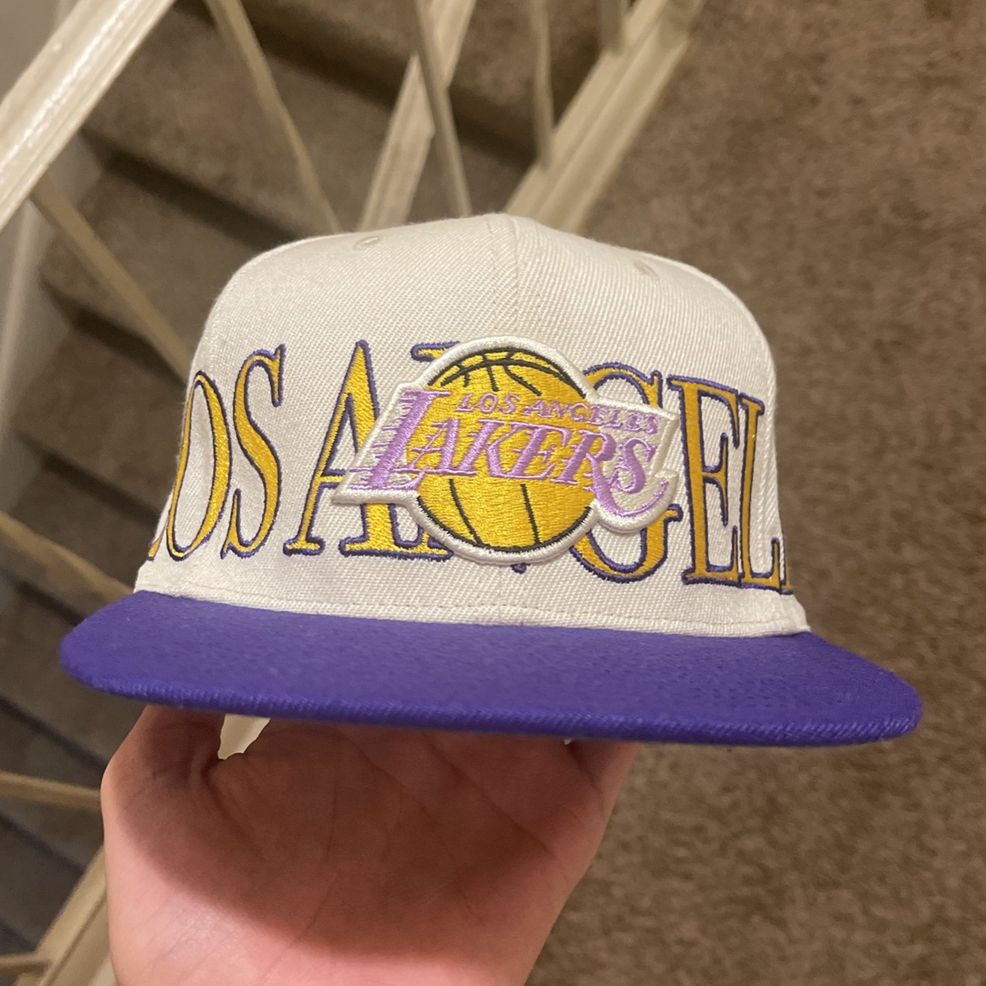 Mitchell And Ness Lakers SnapBack 