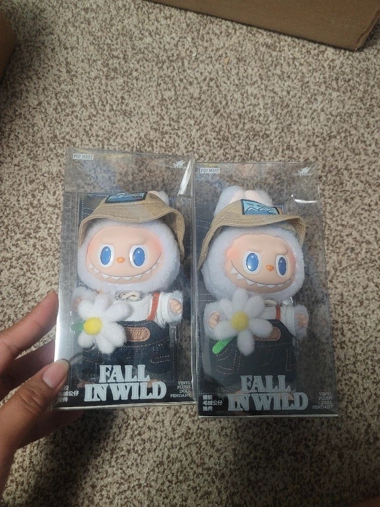 POP MART The Monsters Fall in Wild Series-Vinyl Plush Doll Pendant