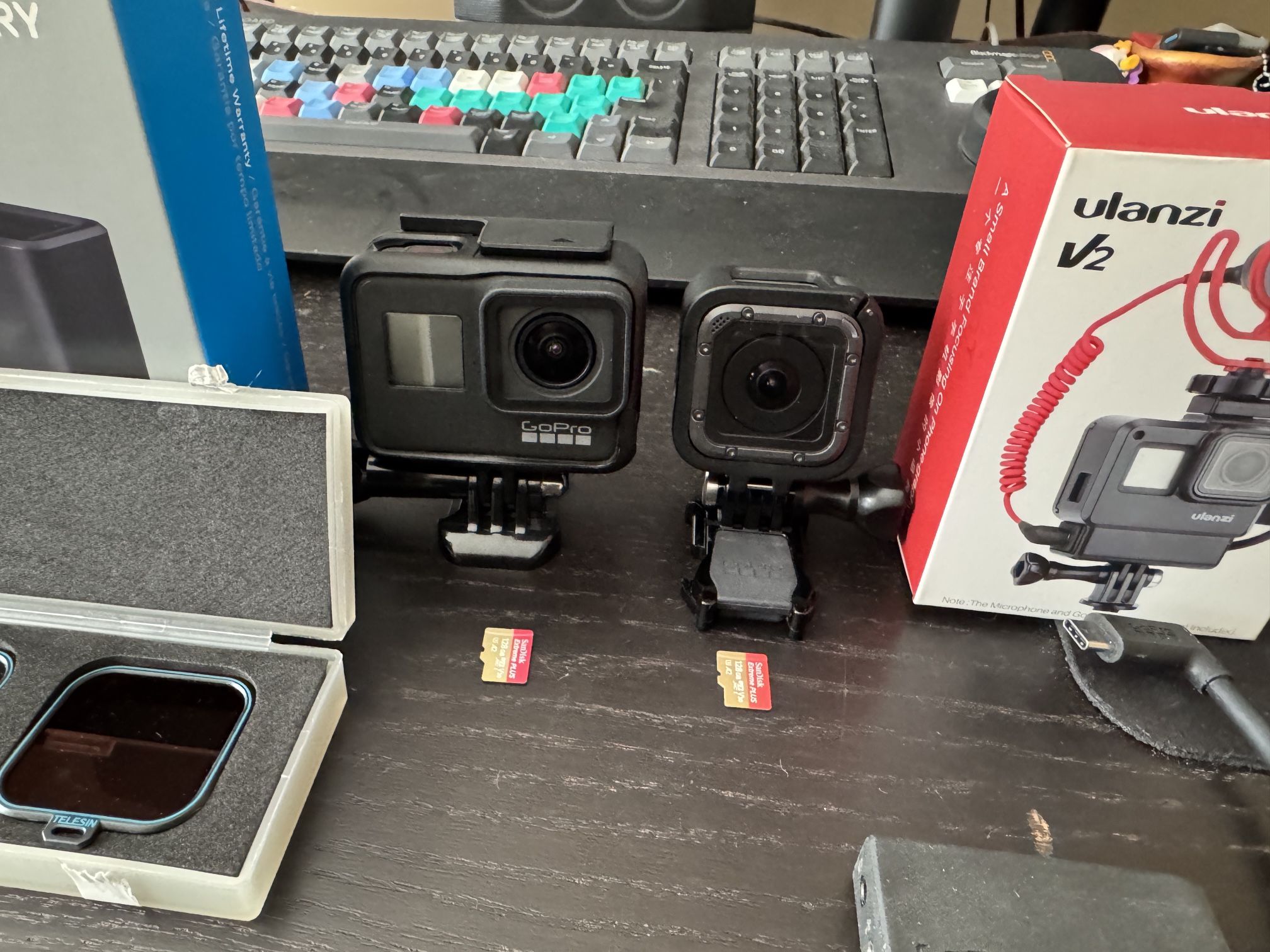 DJI / Go Pro Cameras w/extras