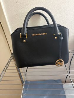 Michael Kors Black Saffiano Leather Mini Handbag