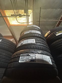 (4) New Tires 2454020 Firestone Firehawk Indy 500 V2