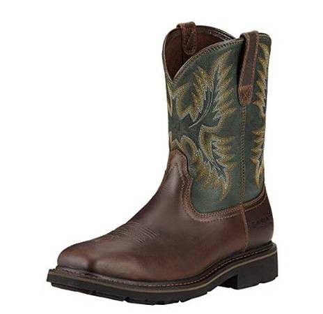 ARIAT NEW MEN Size 9 Wide - Wide Square Steel Toe Work Boot