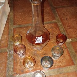 7pcs. Liquor Parigi  iTaly Set