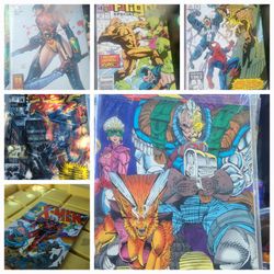 90s Comic Book Collection - 350+ Marvel & DC (Includes X-Force #1 & Venom Keys)