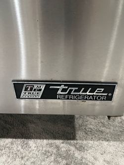 True 48” Worktop Refrigerator