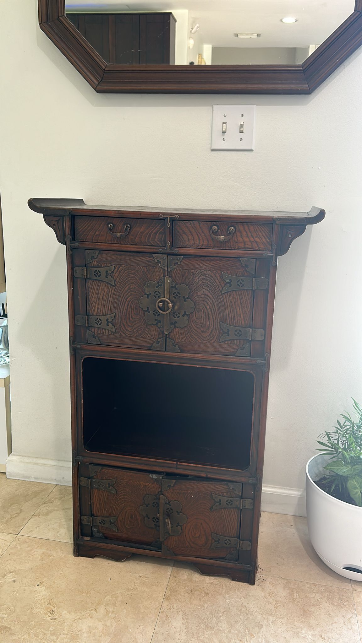 Asian Antique Armoire 