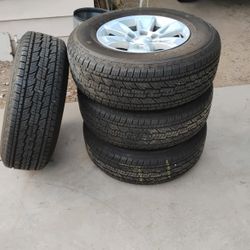 Brand New Tires, 255/70R17 