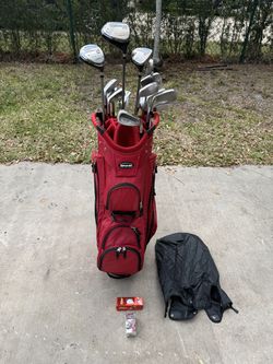 Golf ⛳️ clubs + NEW golf ⛳️ bag