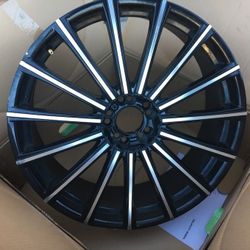 22" Velocity VW10 Wheels. Two.