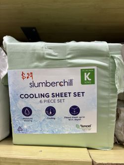 Slumberchill King Cooling Sheet Set 6 Piece