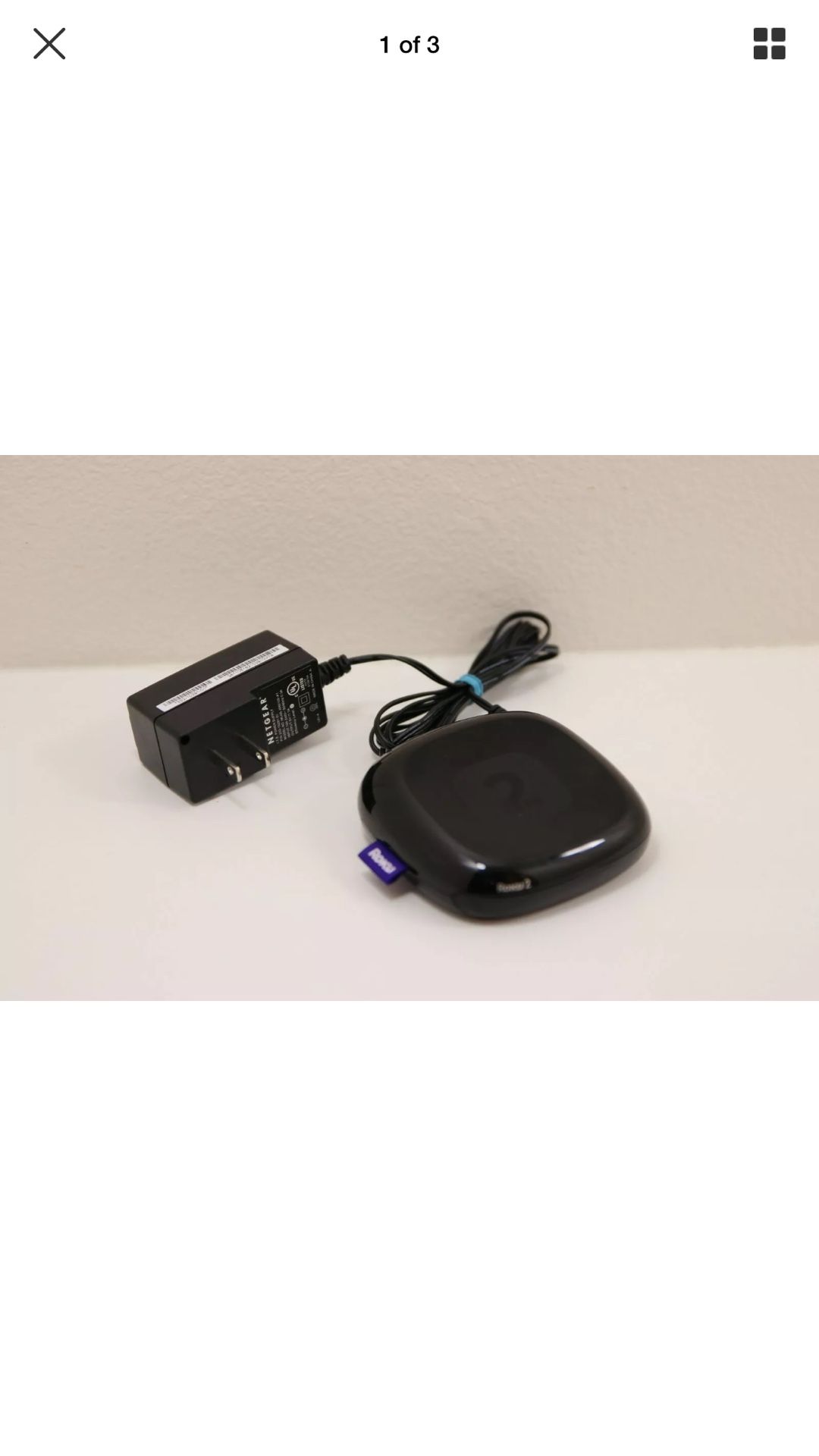 ROKU 2 (3rd Generation) Media Streamer 2720X NO Remote Control