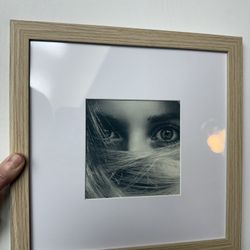 French Girl Portrait Framed Art 