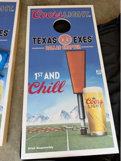 Wood Cornhole boards