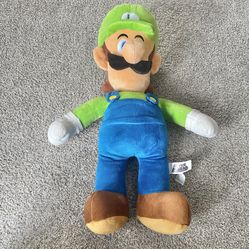 World Of Nintendo Luigi Jumbo Plush Super Mario