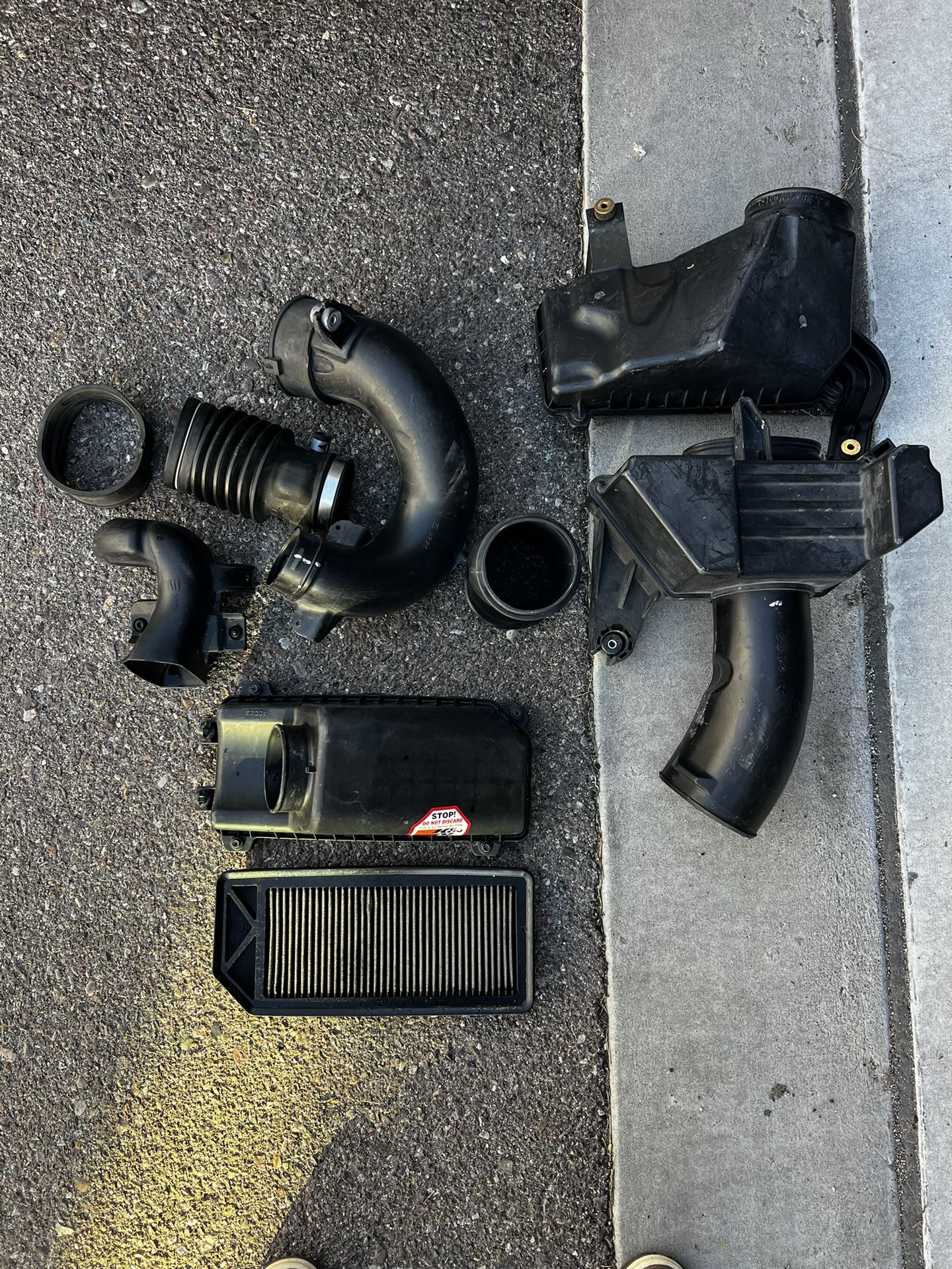 2008 Acura TL Type S OEM Airbox Intake & K&N Drop In Filter
