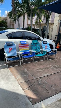 (4) Pcs Beach Chairs 🏖️ $99 