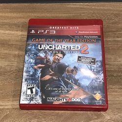 PS3 Uncharted 2 Among Thieves Game Of The Year