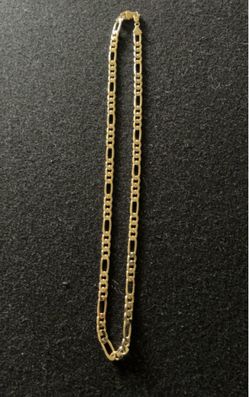 14k Figaro chain