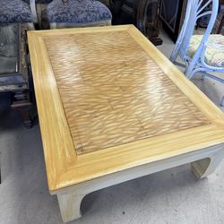 Gorgeous 1980s Henredon Ming Style Burl Wood Coffee Table - Excellent Condition - Originally $2475
