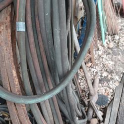 A hundred and fifty foot Oxy acetaline Hoses