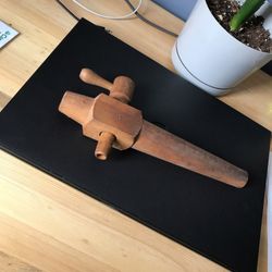 Wooden Wine Beer Barrel Tap Vintage 