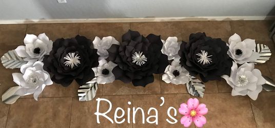 Paper flowers/flores de papel